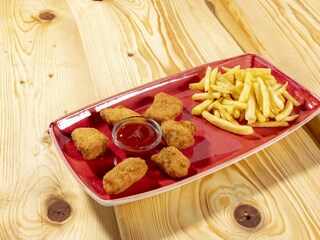 Putennuggets hausgemacht