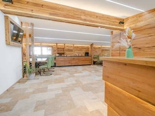 Frühstücksraum/Rezeption