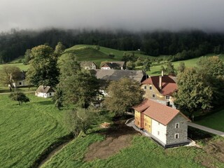 Der Spitzenhof von oben