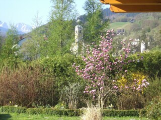 Blick Terasse nach St.Gallen