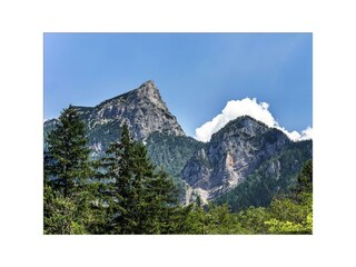 Blick zu den Gesäusebergen