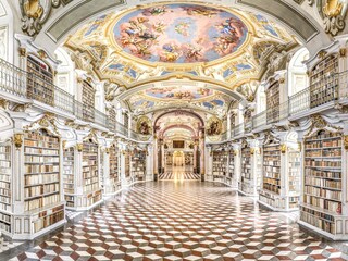 Klosterbibliothek im Benediktinerstift Admont