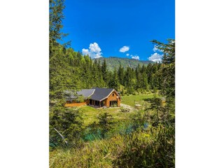 Chalet von oben--
