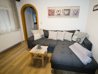Ferienwohnung Wohnzimmer