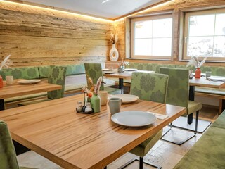 Gemütlicher Frühstücksraum