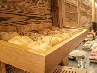 Reichhaltiges Frühstücksbuffet