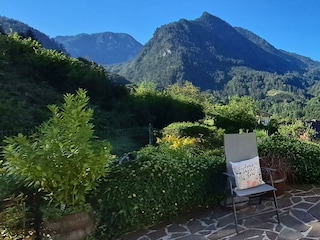 Blick auf die Berge