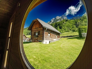 Sauna Aussicht