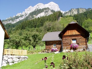 Unser Blockhaus mit großem Ödstein