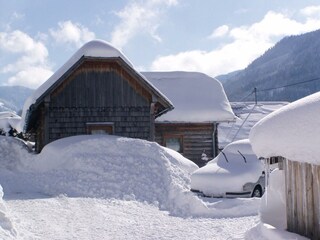 Schneereicher Winter in Johnsbach