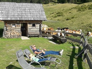 Huberalm auf der Neuburgalm