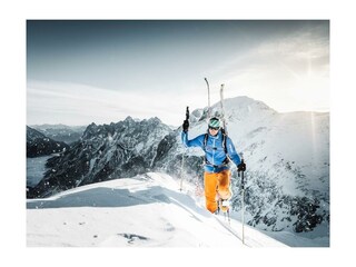 Skifahren Gesäuse