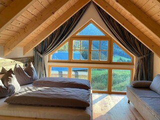 Schlafzimmer mit Hofaussicht Haus 1683