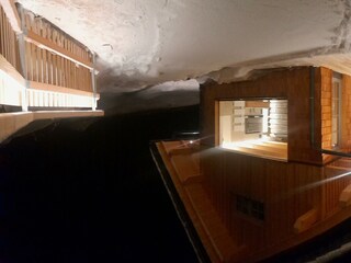 Ferienhaus Terrasse nachts