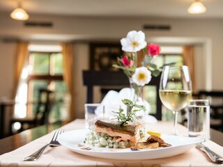 Abendessen im Schlossrestaurant
