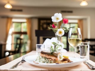 Abendessen im Schlossrestaurant