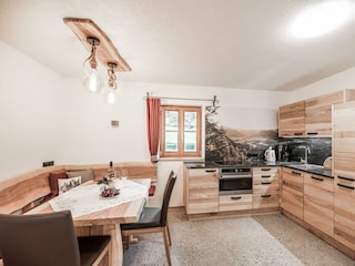 Blick in die Küche