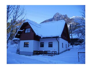 Ferienhaus Julia im Winter
