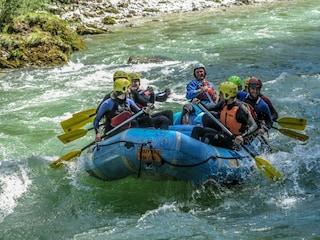 Rafting auf der Salza Fluss Wildalpen