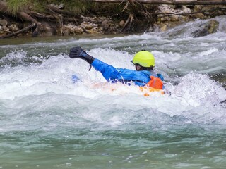 Riverbug auf der Salza