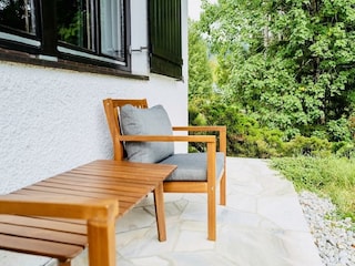 Terrasse mit Blickrichtung Nordost