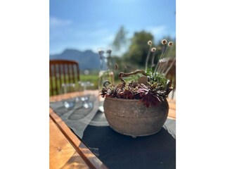 Terrasse mit Blickrichtung Süden