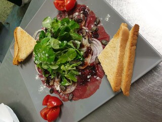 Hirschcarpaccio