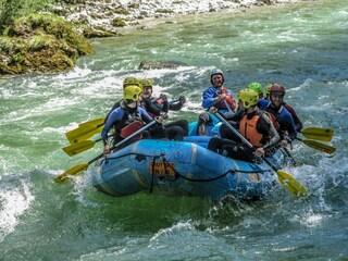Rafting auf der Salza Fluss Wildalpen