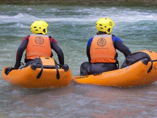 Riverbug auf der Salza