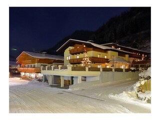 Nachtaufnahme Haus Winter