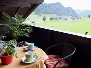Balkon mit Ausblick