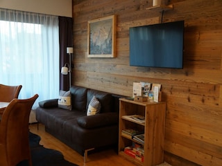 Wohnbereich mit Schlafcouch