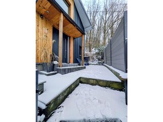weiße Winterzeit