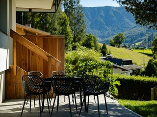 Appartement Waldfrieden Terrasse