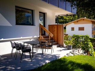 Appartement Waldfrieden Terrasse