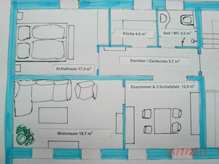 Apartamento de vacaciones Pirna Características 13