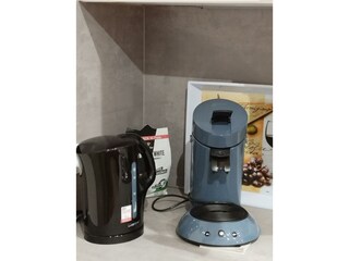 Kaffeemaschine und Wasserkocher