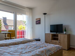 1-Zi.-App. Wohn/Schlafraum