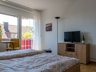 1-Zi.-App. Wohn/Schlafraum