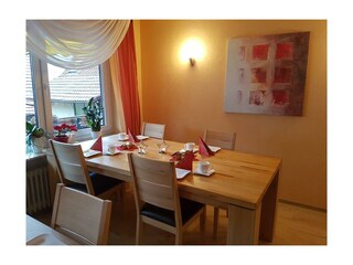 Der Frühstücksraum