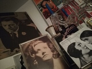 Detailshot Blauer Salon