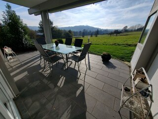 Terrasse mit Ausblick