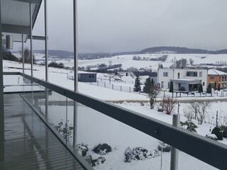 Blick über die Häuser von Hirtscheid