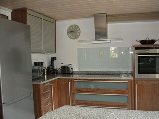 Küche mit Kochbereich