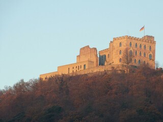 Hambacher Schloss im Herbst