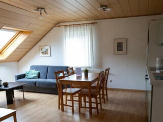 Wohnraum mit Küchenzeile 2