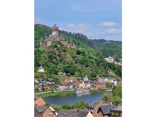 Blick auf Cochem und die Burg