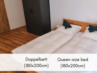 Wohnung 1 - Bett