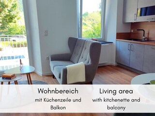 Wohnung 2 - Wohnbereich
