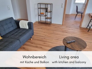 Wohnung 3 - Wohnbereich